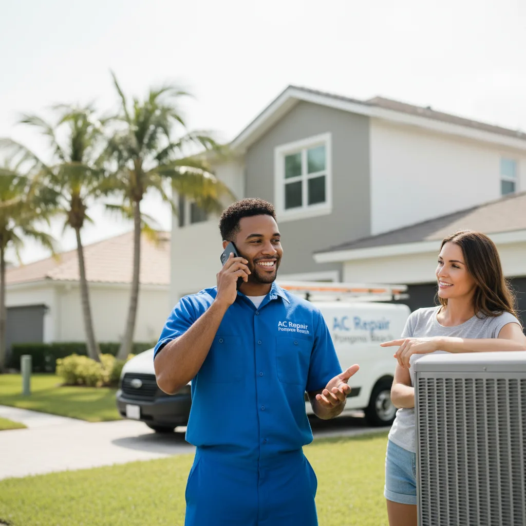 AC Repair Pompano Beach customer support in Ventress